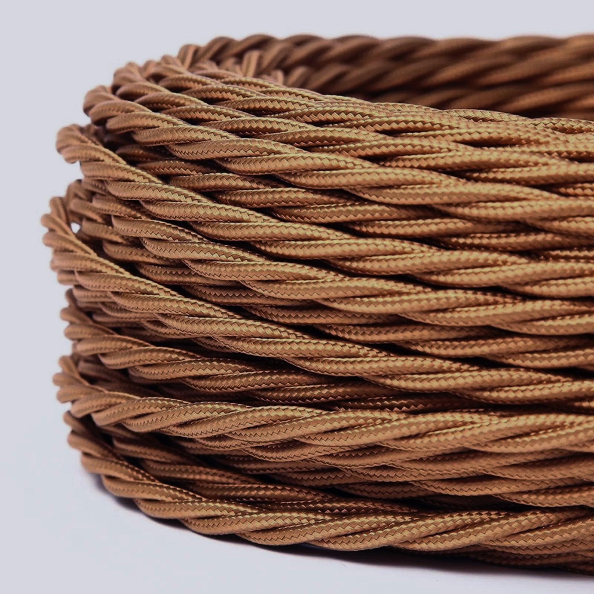 5m Light Brown Braided Flex