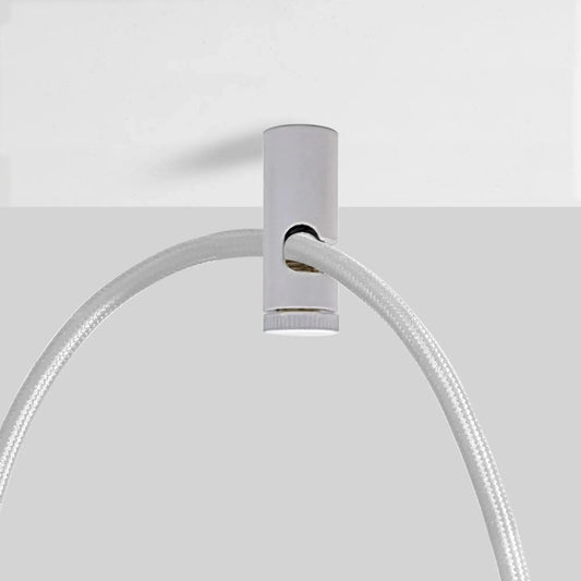 Crochet swag de plafond blanc pour suspension
