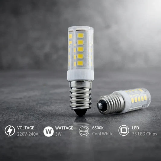 LEDSone Ampoule LED E14 pour Hotte Aspirante et Frigo 3W/5W 6500K ~ 5038