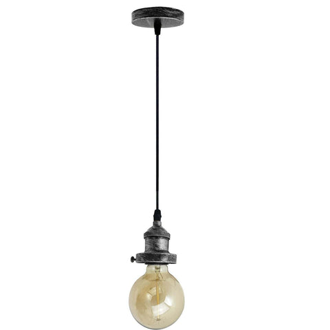 E27 plafond Rose luminaire Vintage industriel suspension lampe porte-ampoule lumière ~ 2208