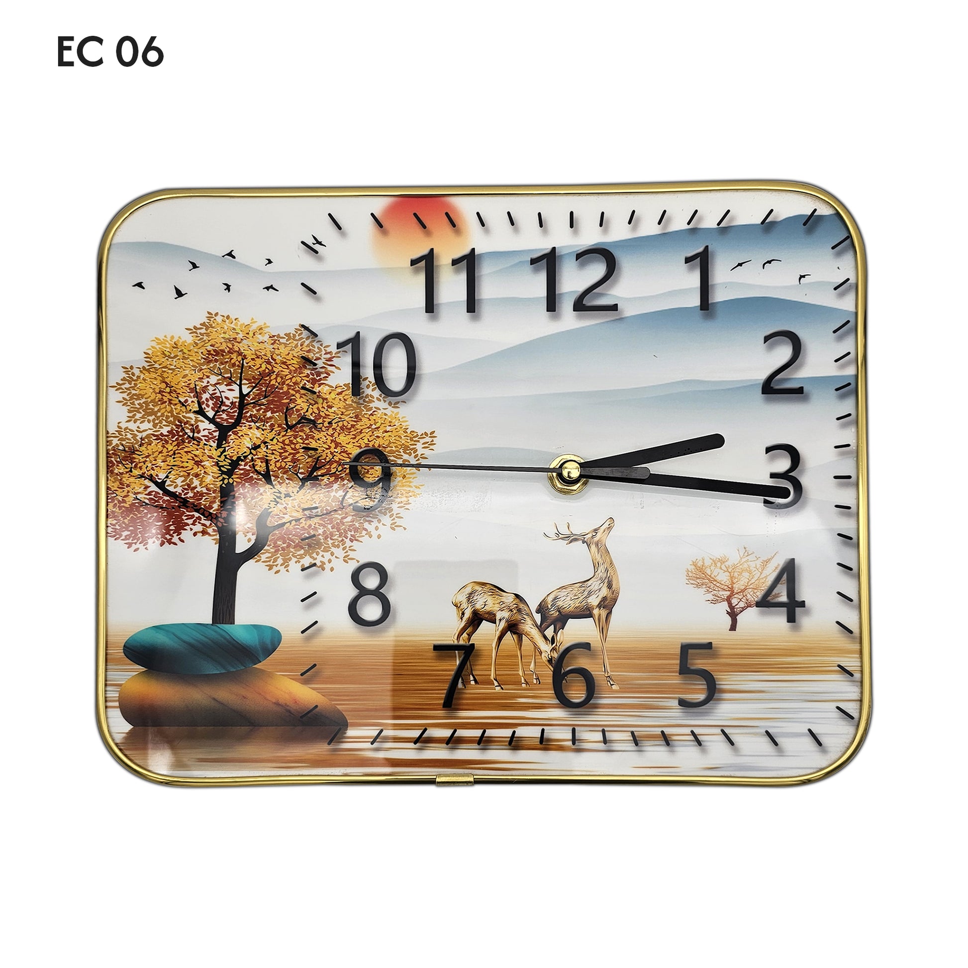 Metal Wall Clock