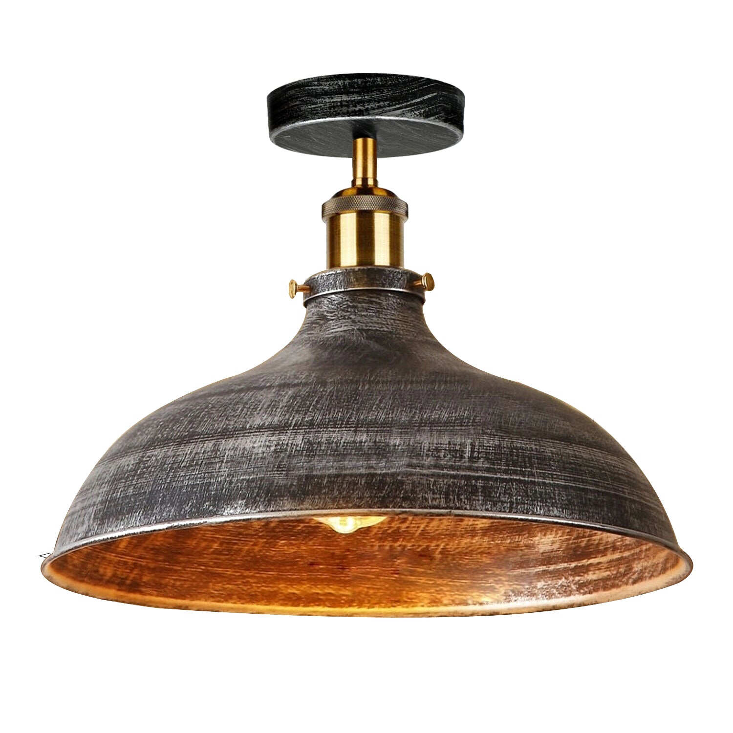 Semi Flush Mount Ceiling Light Antique 