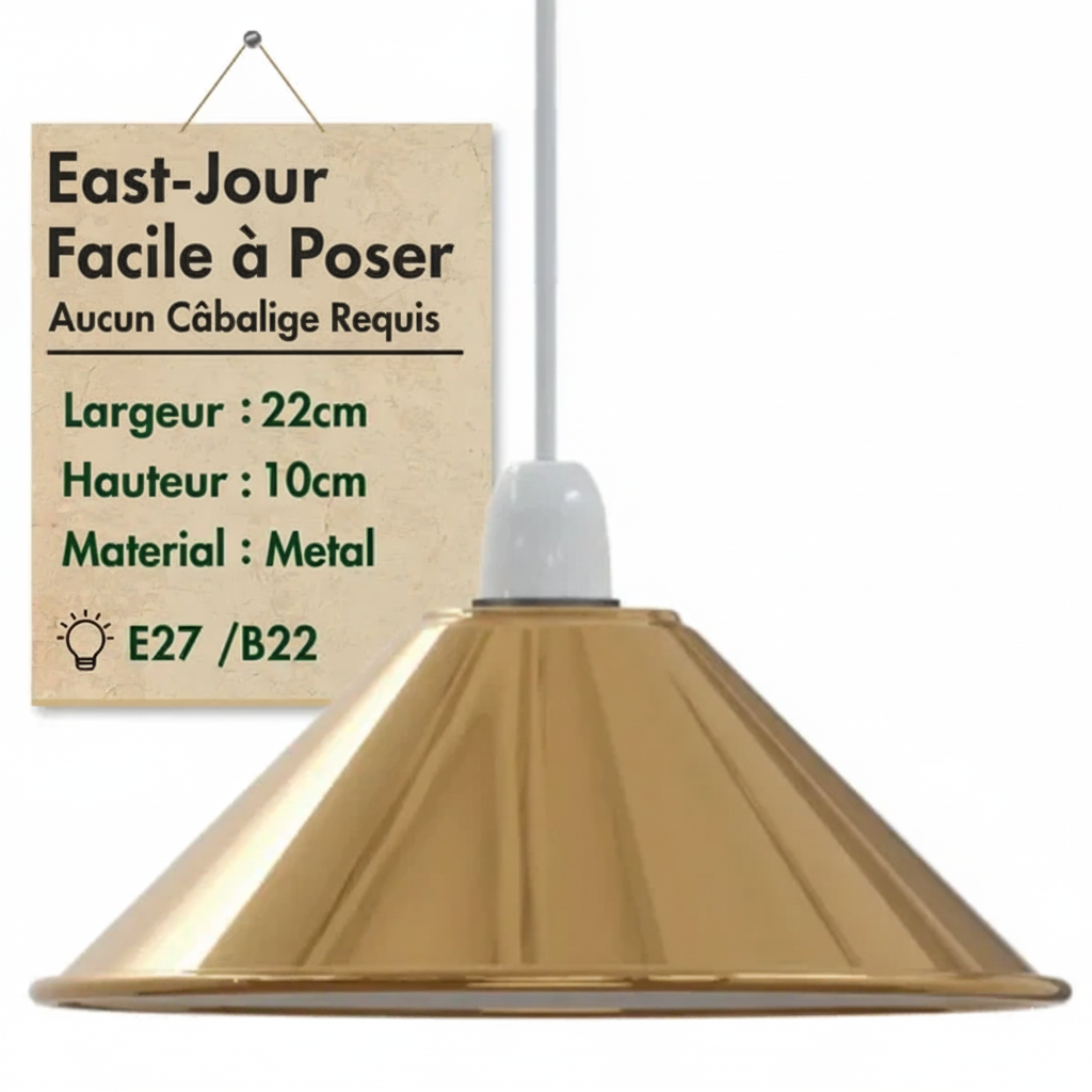 LEDSone Industriel Suspension Luminaire Rétro Lustre Plafonnier Vintage Lampe Éclairage de Plafond Abat-jour en Métal pour Restaurant Salon Chambre.