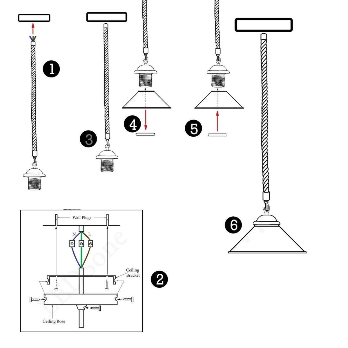 Metal Cone Light