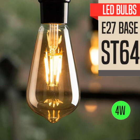 Ampoules à filament classiques rétro LED vintage E27 4W à intensité variable ~ 3210