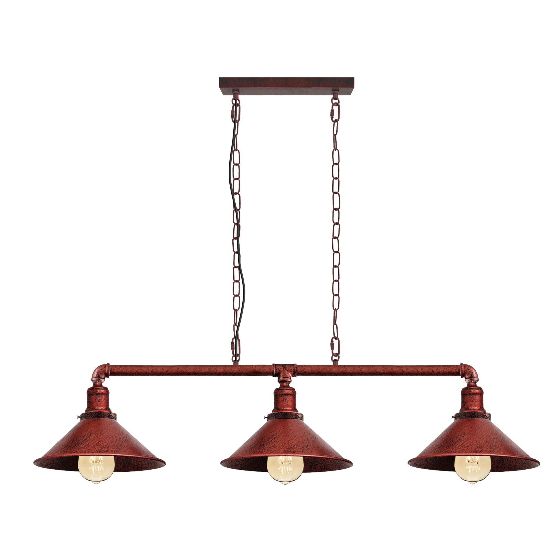 Luminaire tubulaire vintage E27 