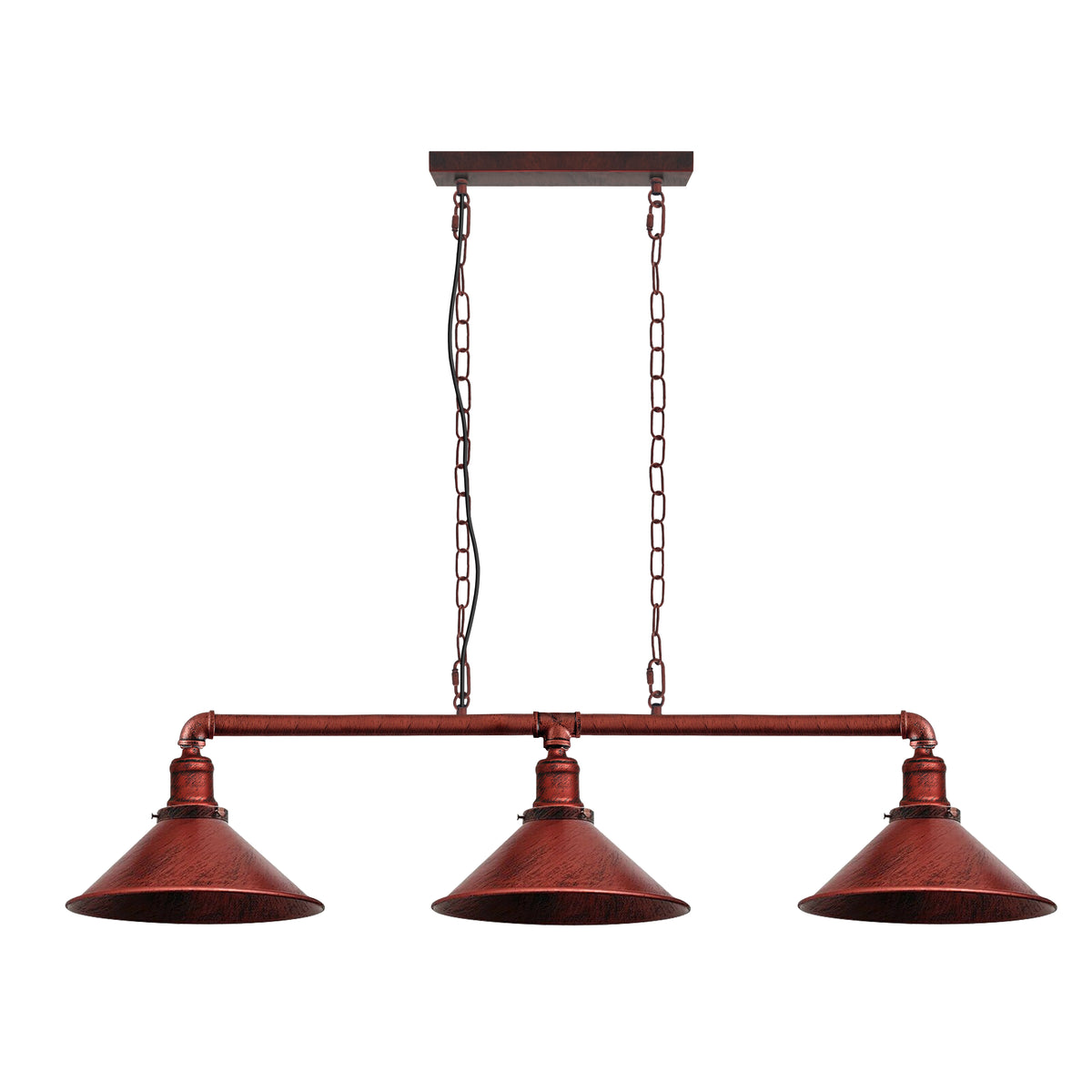 LEDSone Barre lumineuse 3 voies style rétro