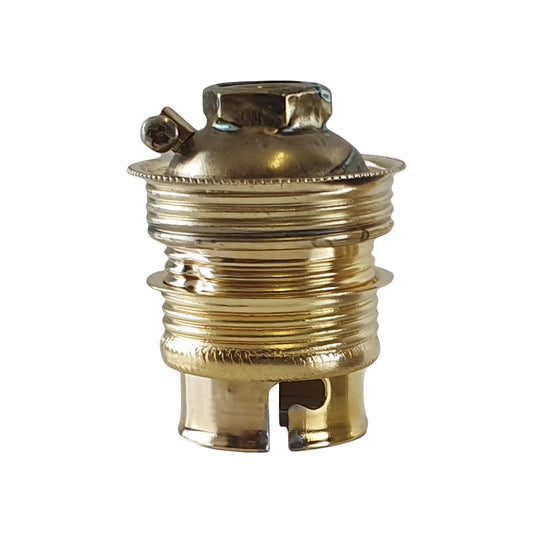 Vintage Antique rétro métal ampoule douille support de lampe B22 ampoule douille ~ 4929