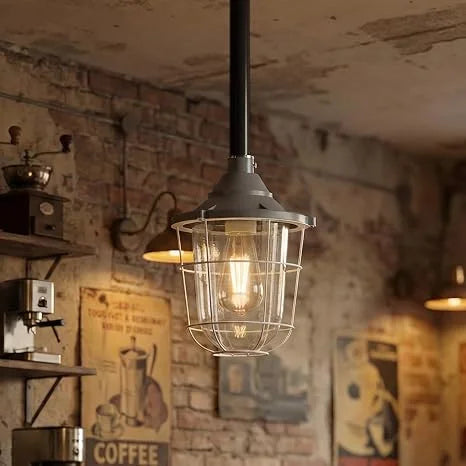 Lampe suspendue sur conduit E26