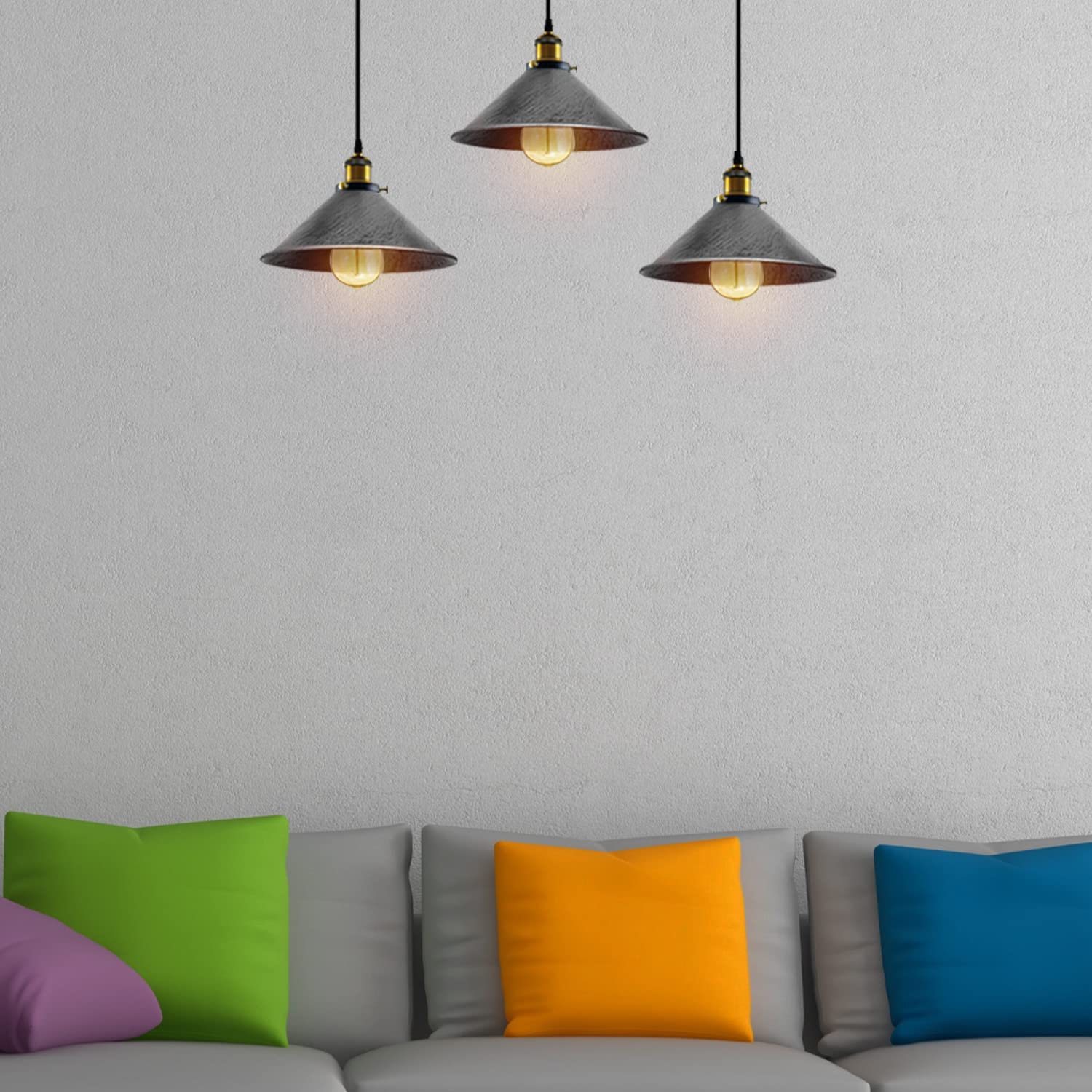Le Lustre Effet Rouille, Une touche de caractère industriel