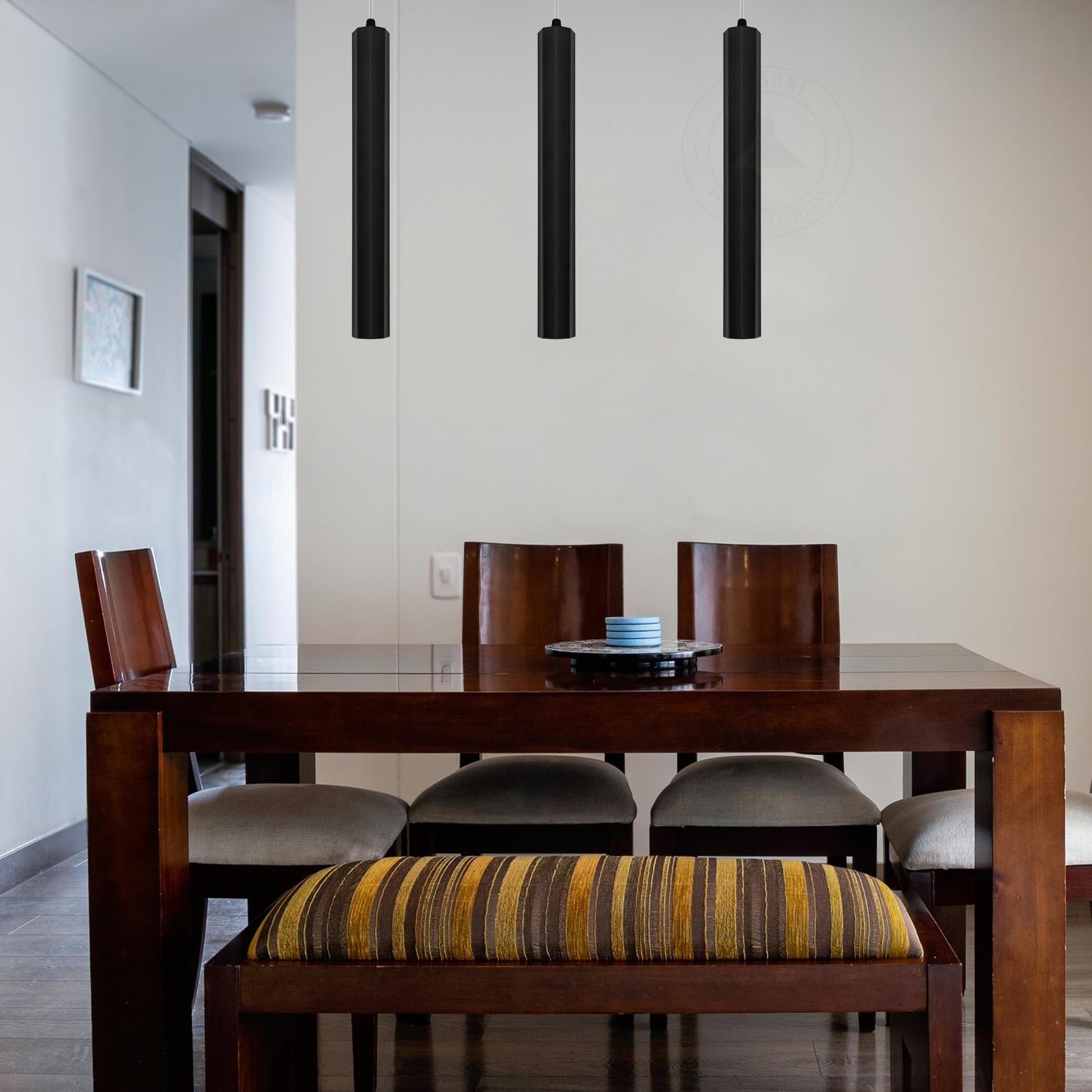 Luminaire suspendu moderne pour cuisine contemporaine