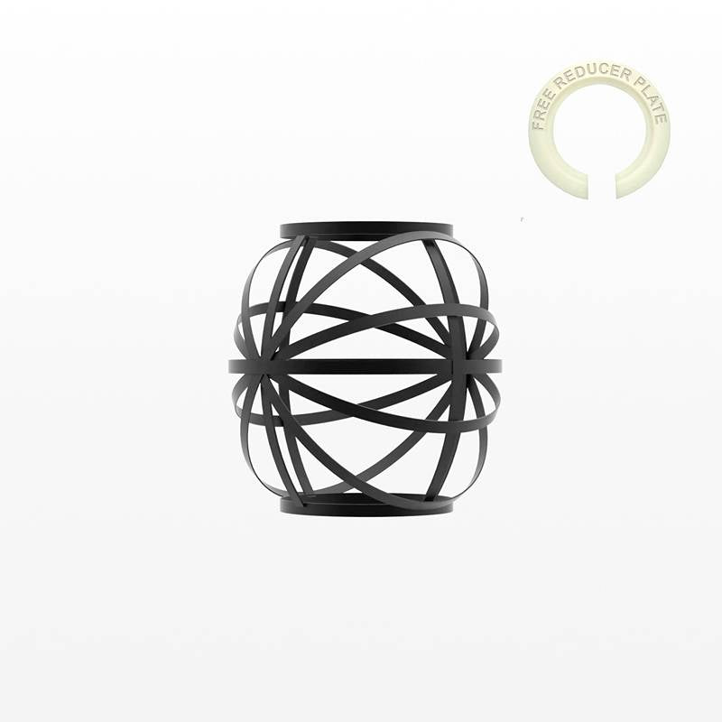 Modern Black metal Wire Cage lamp shade