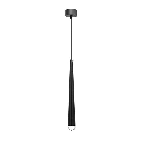 Lampe suspendue conique LED moderne en aluminium, éclairage industriel, ~ 4606