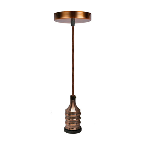 Lampe suspendue industrielle avec support d'ampoule E27 ~ 3144