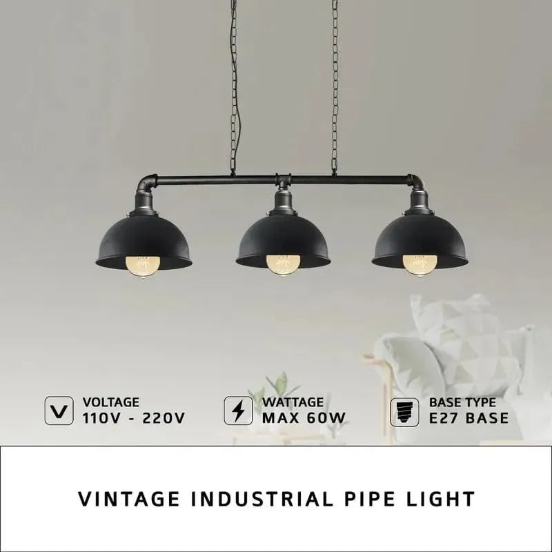 Rosace de plafond de la suspension industrielle steampunk