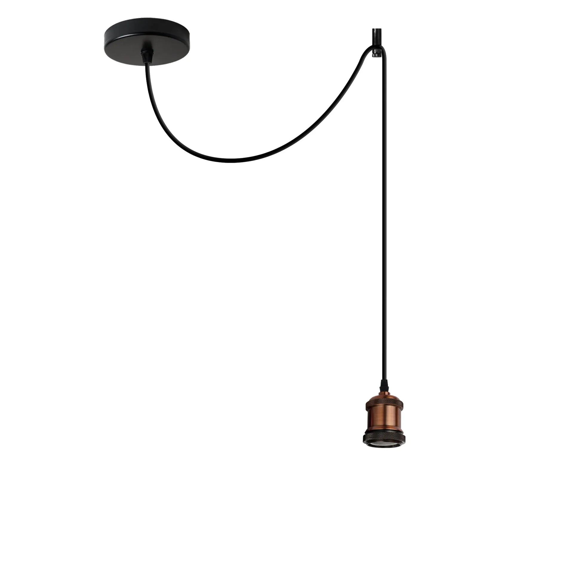 Rosace de plafond pour suspension luminaire vintage