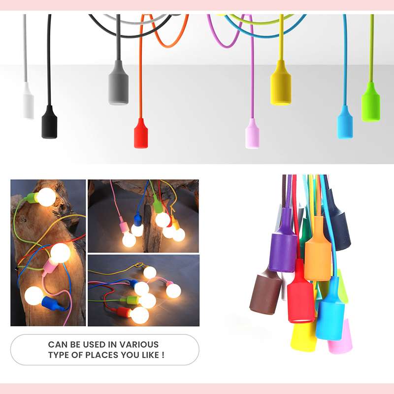 9 Head Spider shape Multiple Colour pendant Light Flex Swag Hook-App