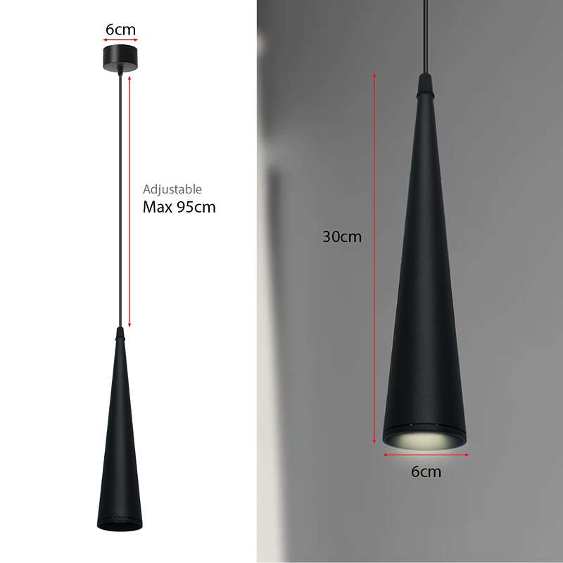 Black Hanging pendant Light