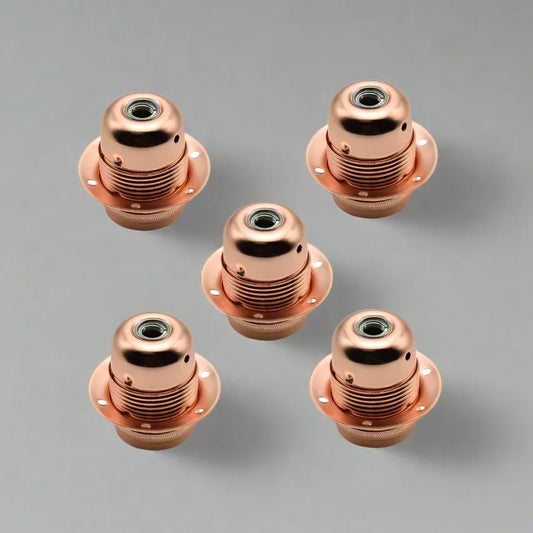 Support ampoule E27 vintage pack de 5