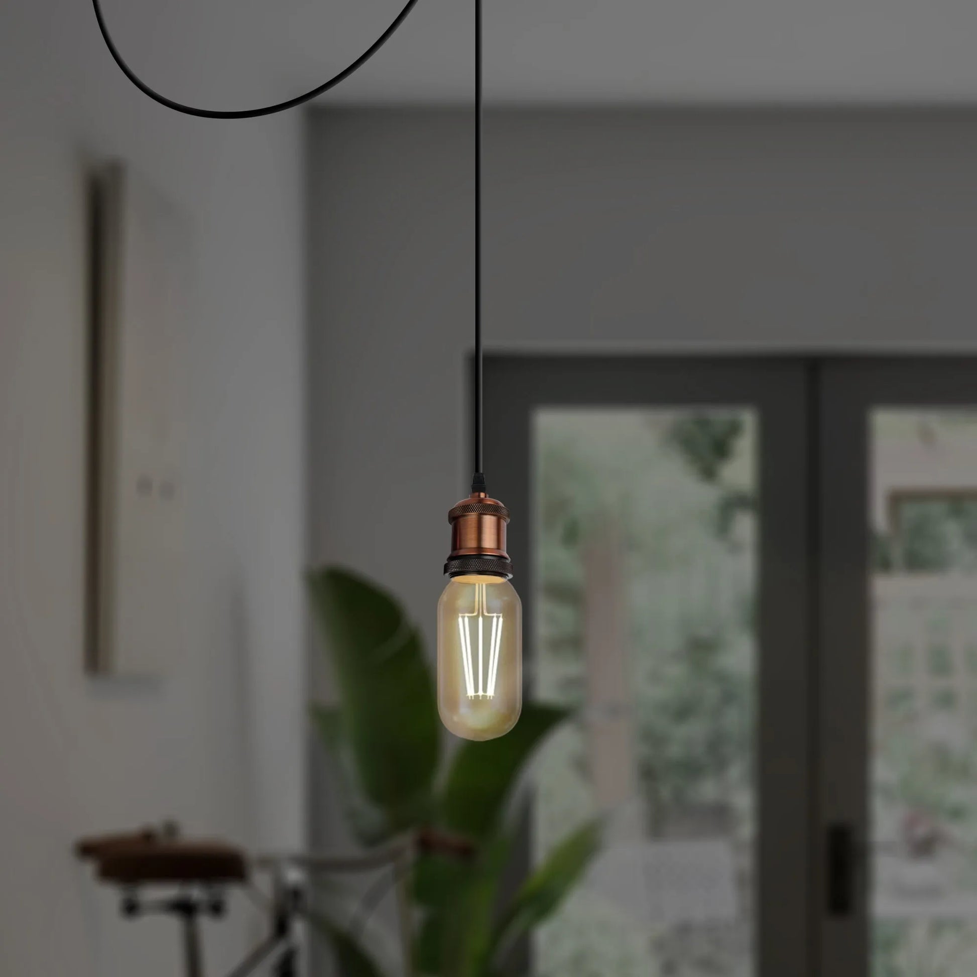 Support de lampe suspendue E27 pour ampoule décorative

