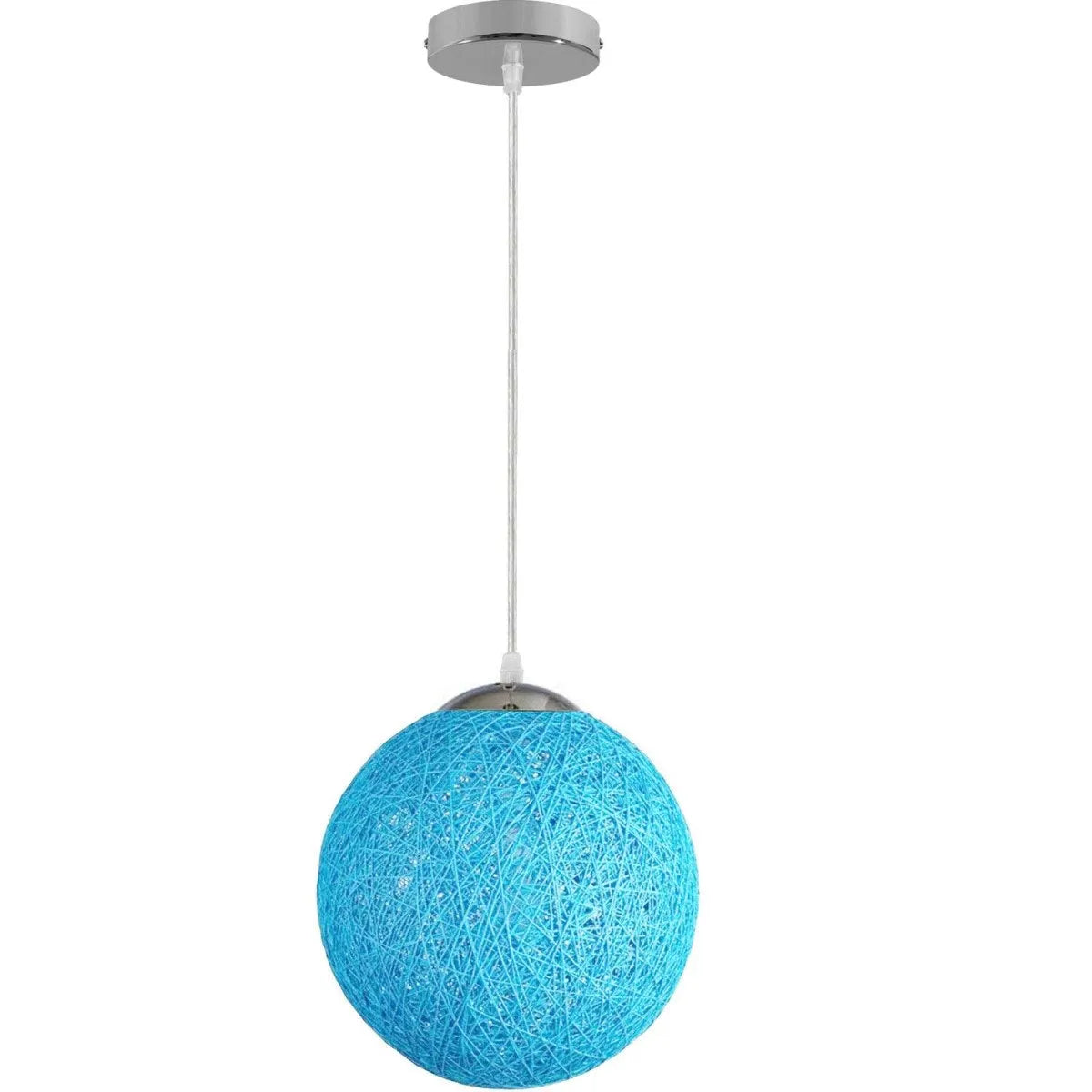 Suspension Luminaire LED boules en chanvre
Lampe Suspendue Sphère Fil de Rattan Suspension