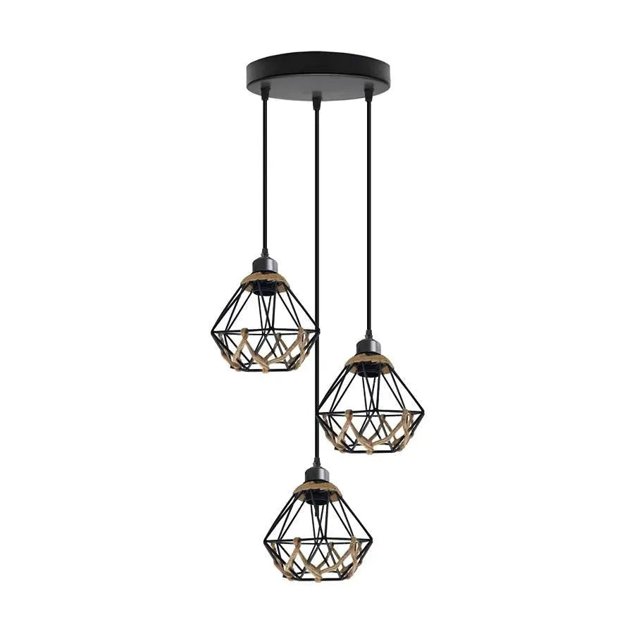 Suspension industrielle vintage pour bar et restaurant