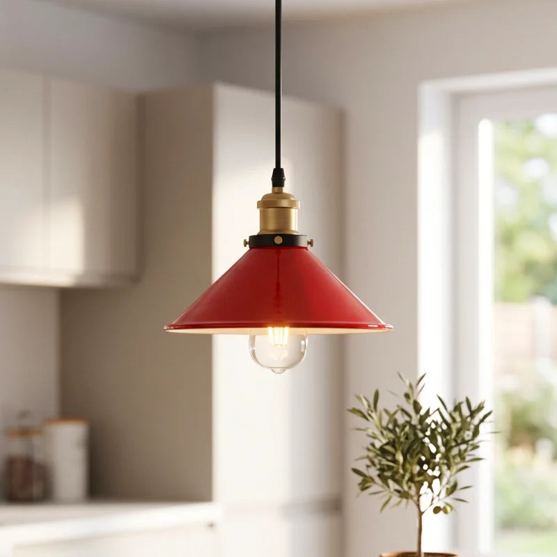 Suspension luminaire industrielle suspendue au plafond