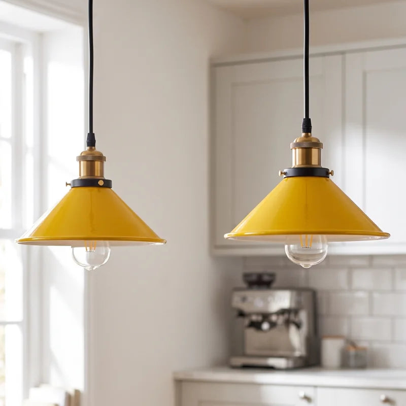 Suspension vintage industrielle pour espace professionnel
