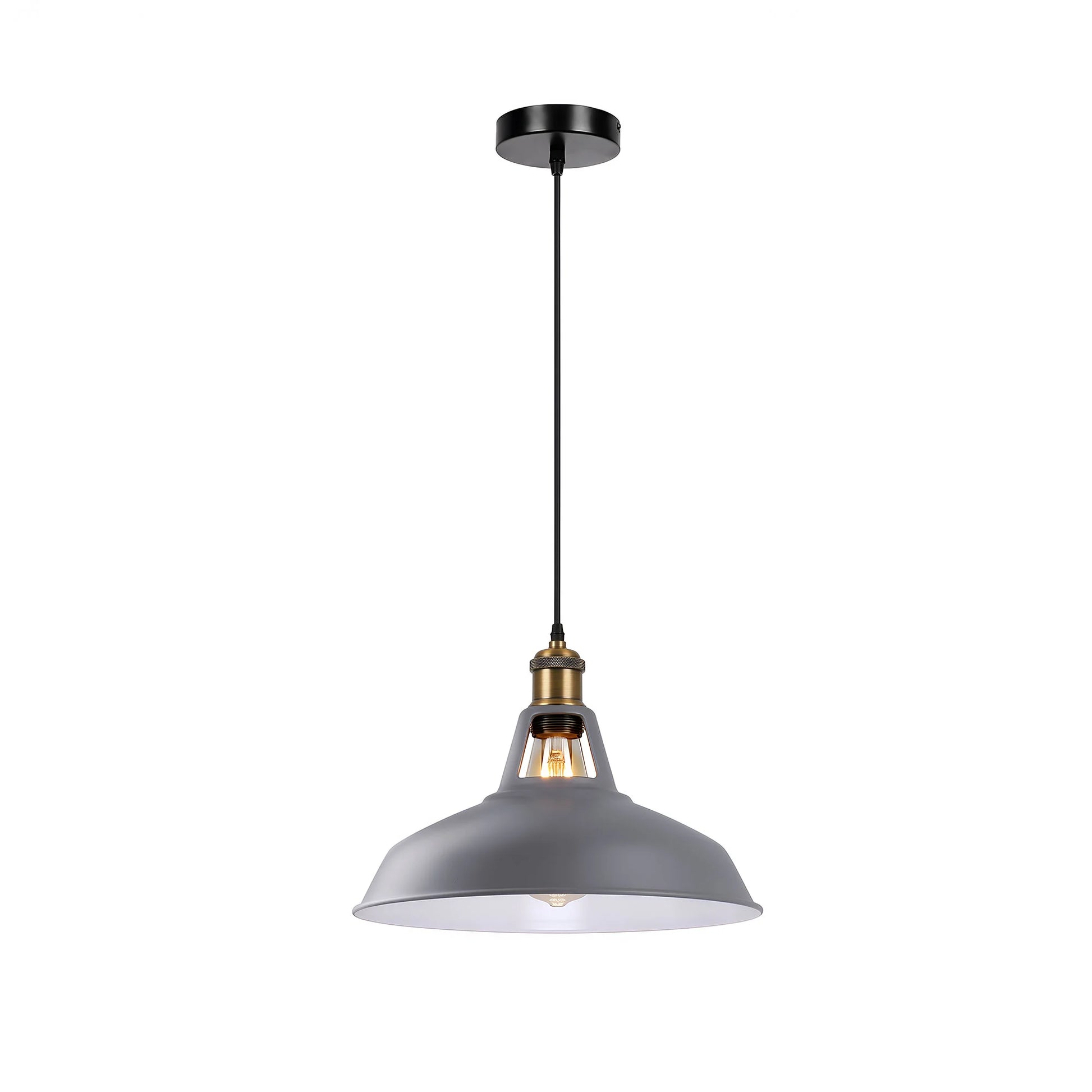 U-Do Suspension Rétro Lustre E27 Luminaire Style Industrielle pour Salon Couloir Cuisine Chamber