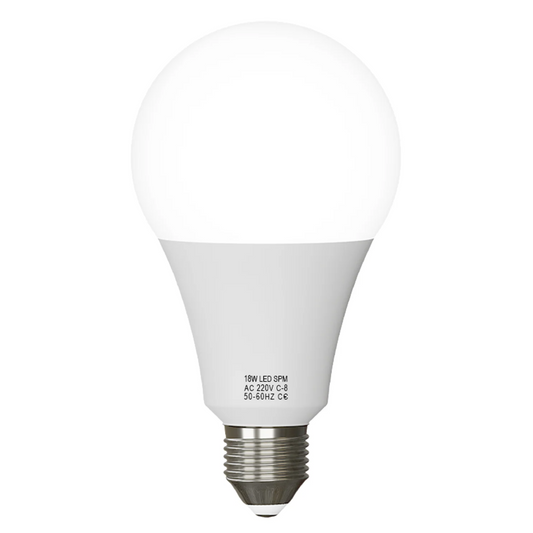 Ampoule LED à vis A60 E27 18W, économie d'énergie, blanc chaud, ampoule Non variable ~ 1379