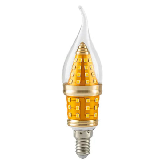 Ampoule blanche froide de flamme de bougie de base E14 pour la lumière de lustre ~ 5036