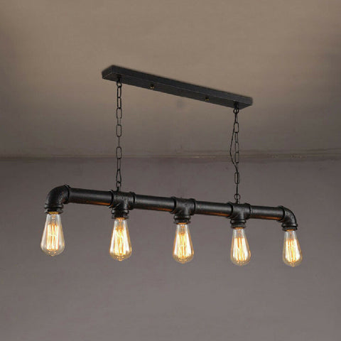 Lampes suspendues Steampunk pour conduite d'eau vintage industrielle ~ 2368