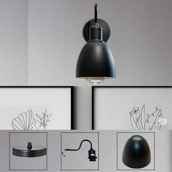 applique led noire