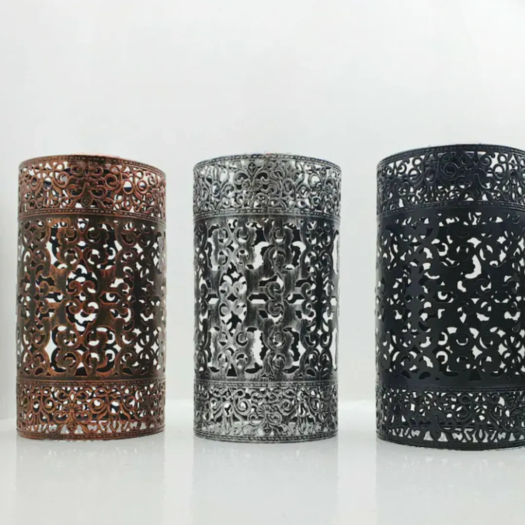 abat jour metal vintage