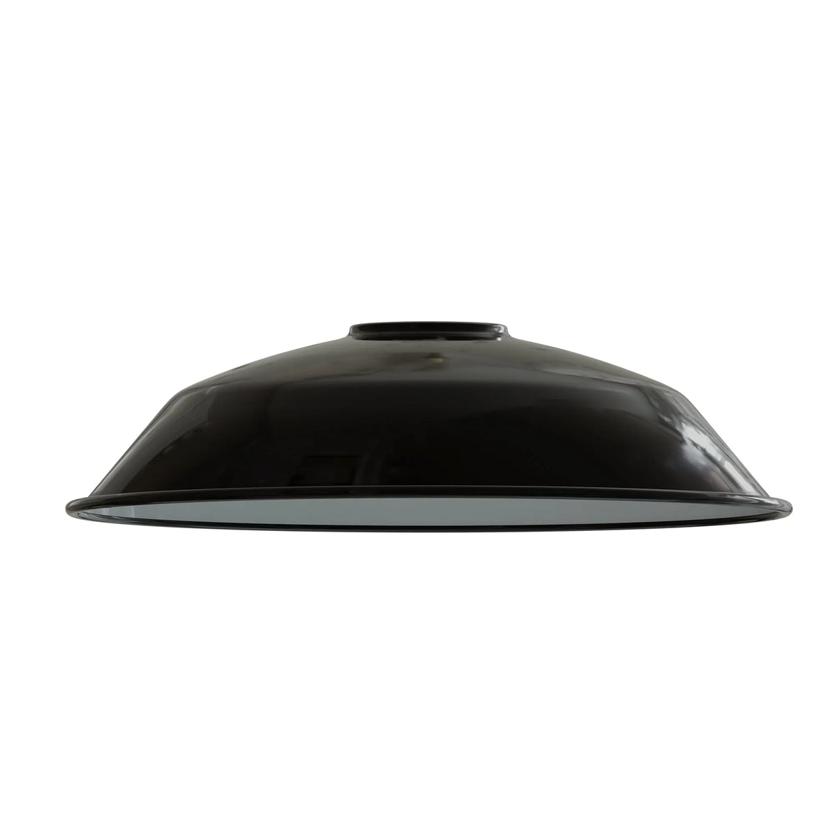 abat jour suspension metal Noire