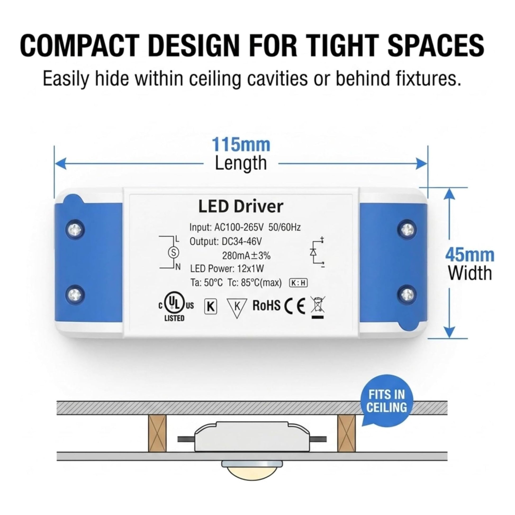 alimentation led