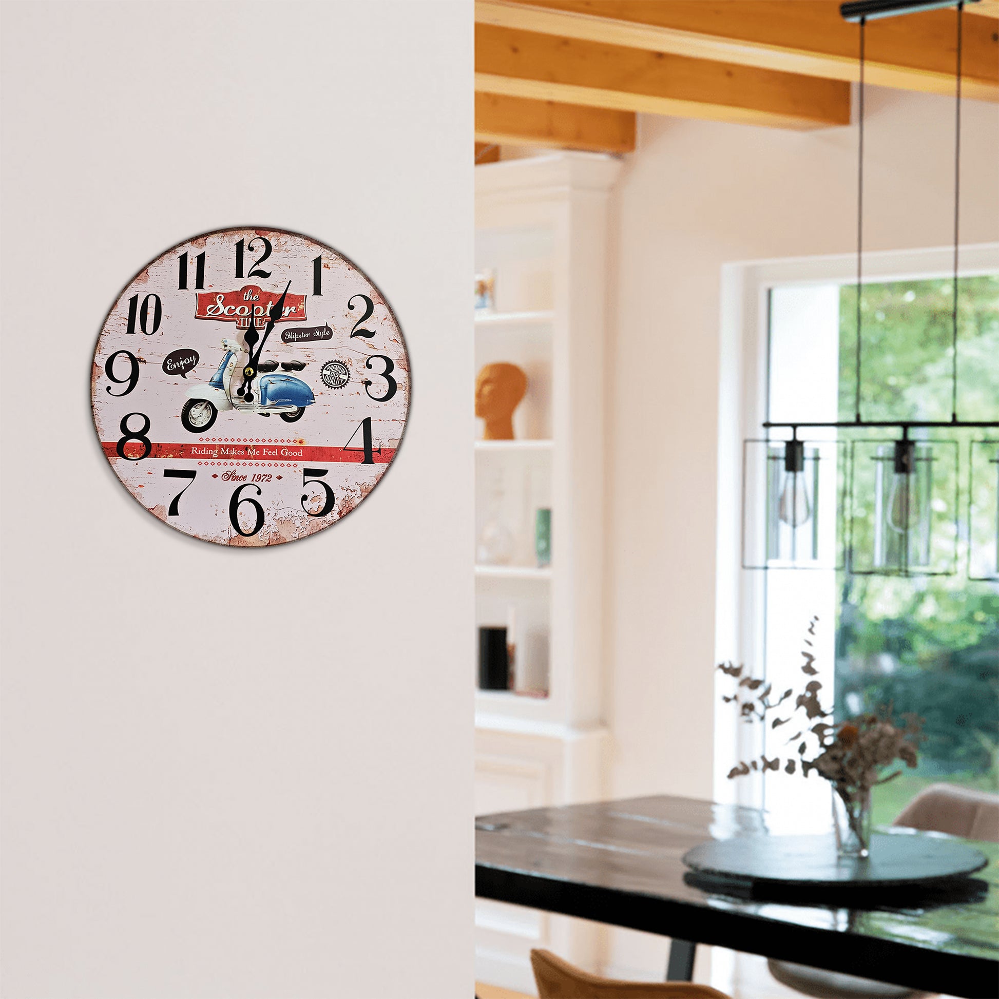 Wooden Wall Clock