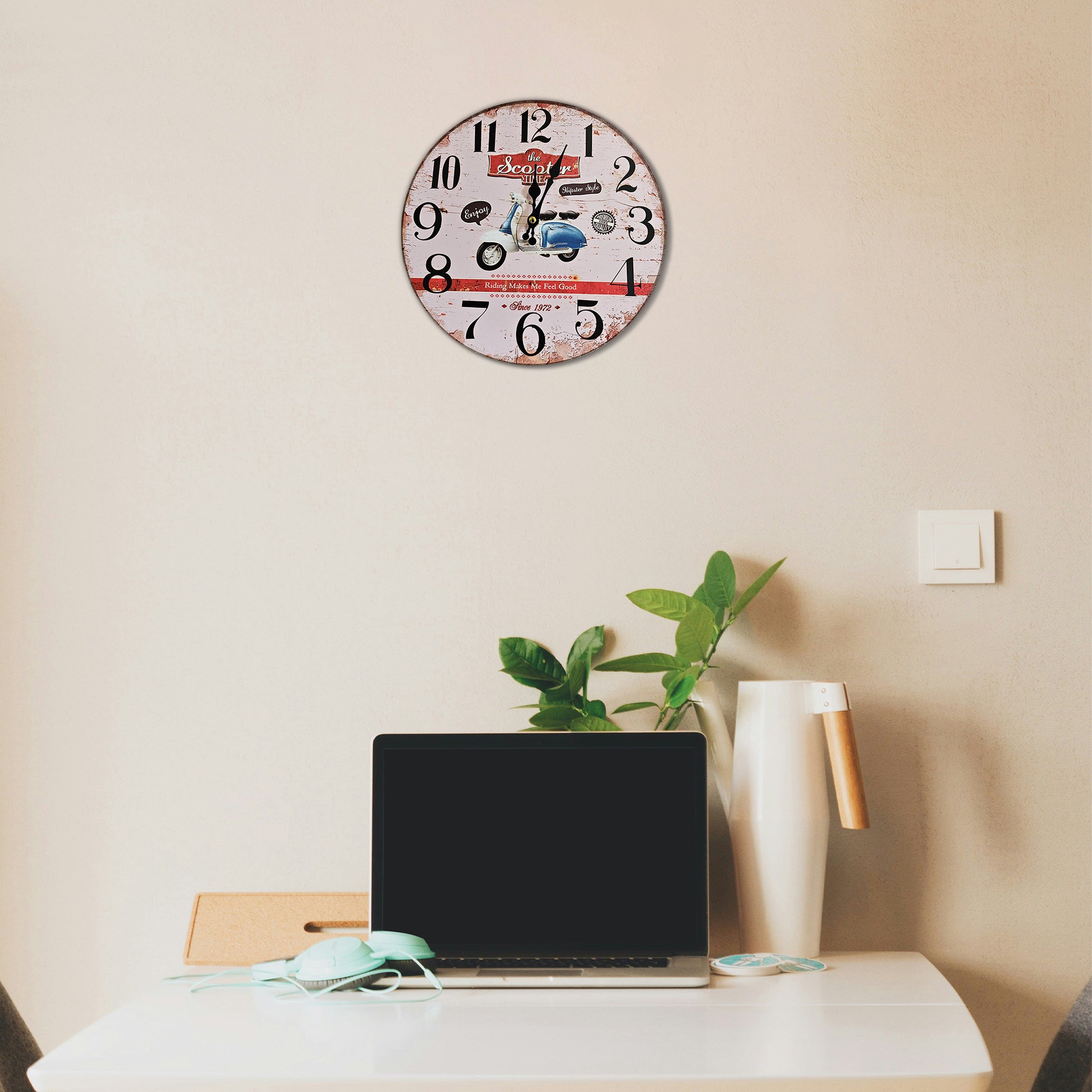 Wooden Wall Clock