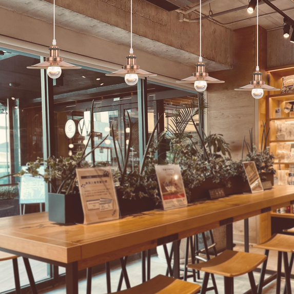 plafonnier vintage industriel