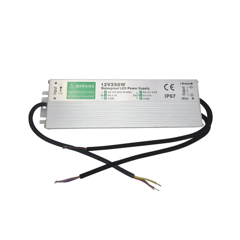 Transformateur LED à tension constante d'alimentation DC12V IP67 ~ 4490