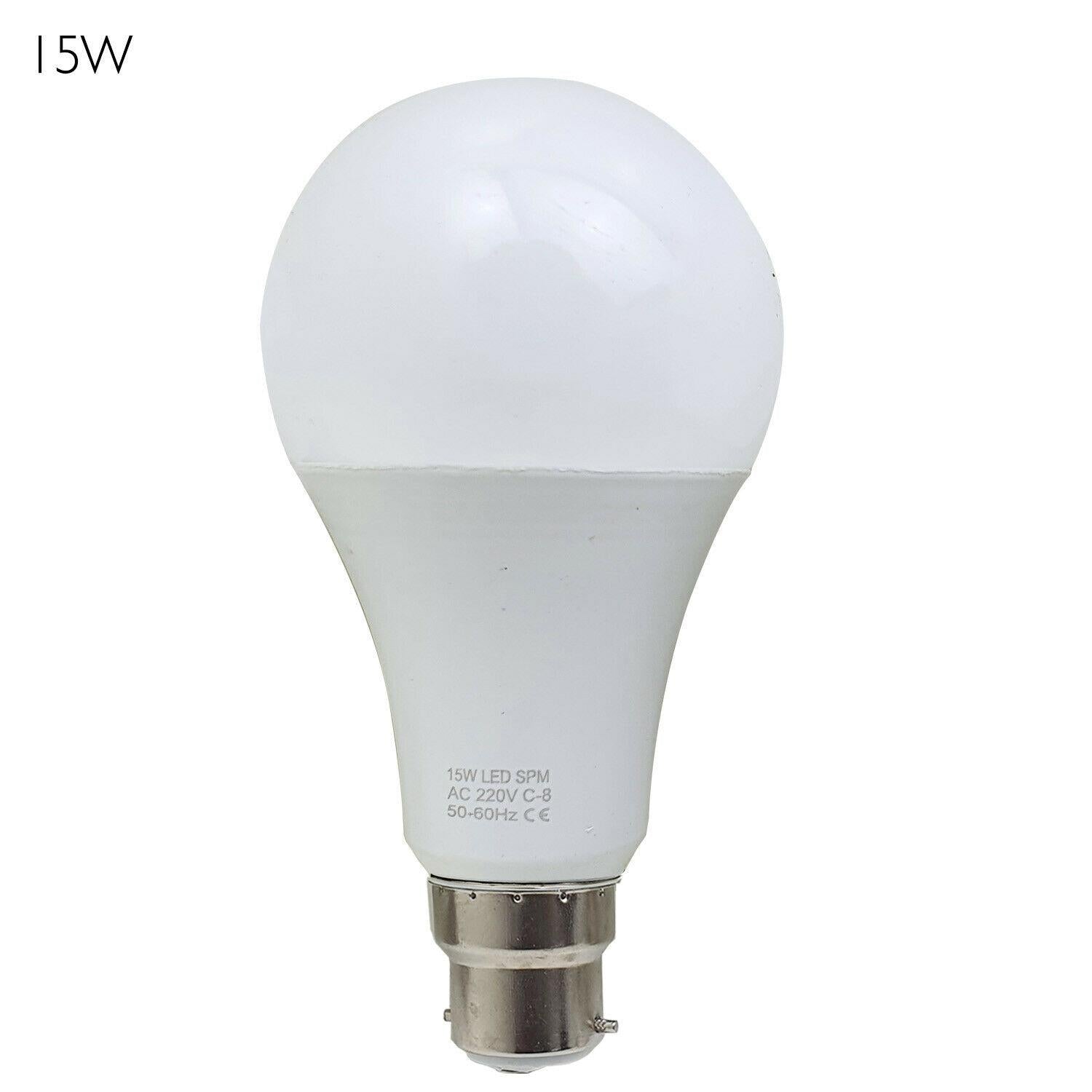 3 X LED Lamp 3W-25W B22 E27 GLS Light Bulbs Cool White A+ Lighting~1440 - LEDSone UK Ltd