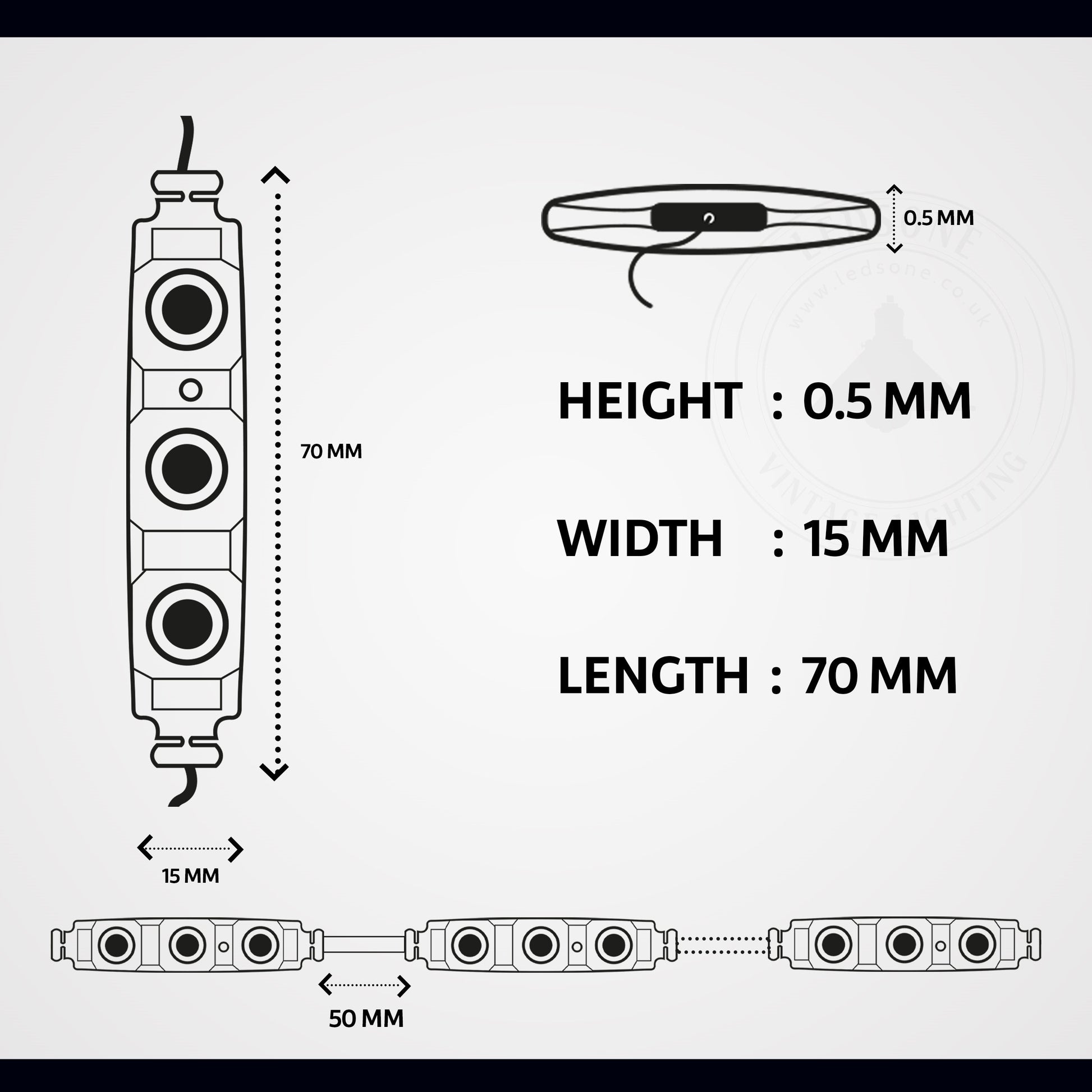 outdoor led strip light fixtures