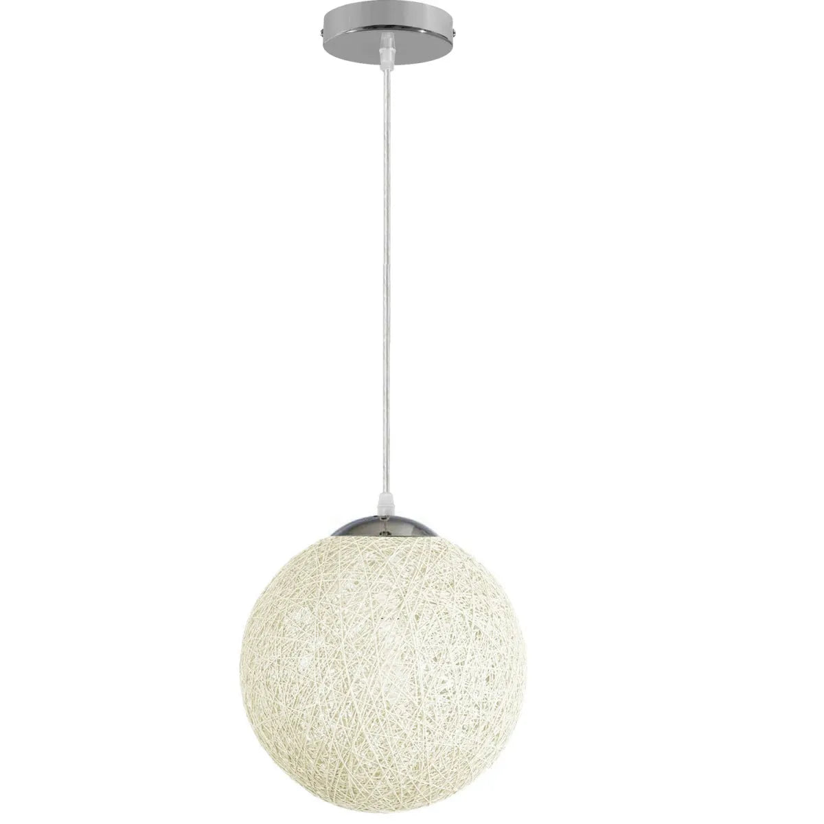 Éclairage De Pendentif Coloré: Pendre De Balle Blanc