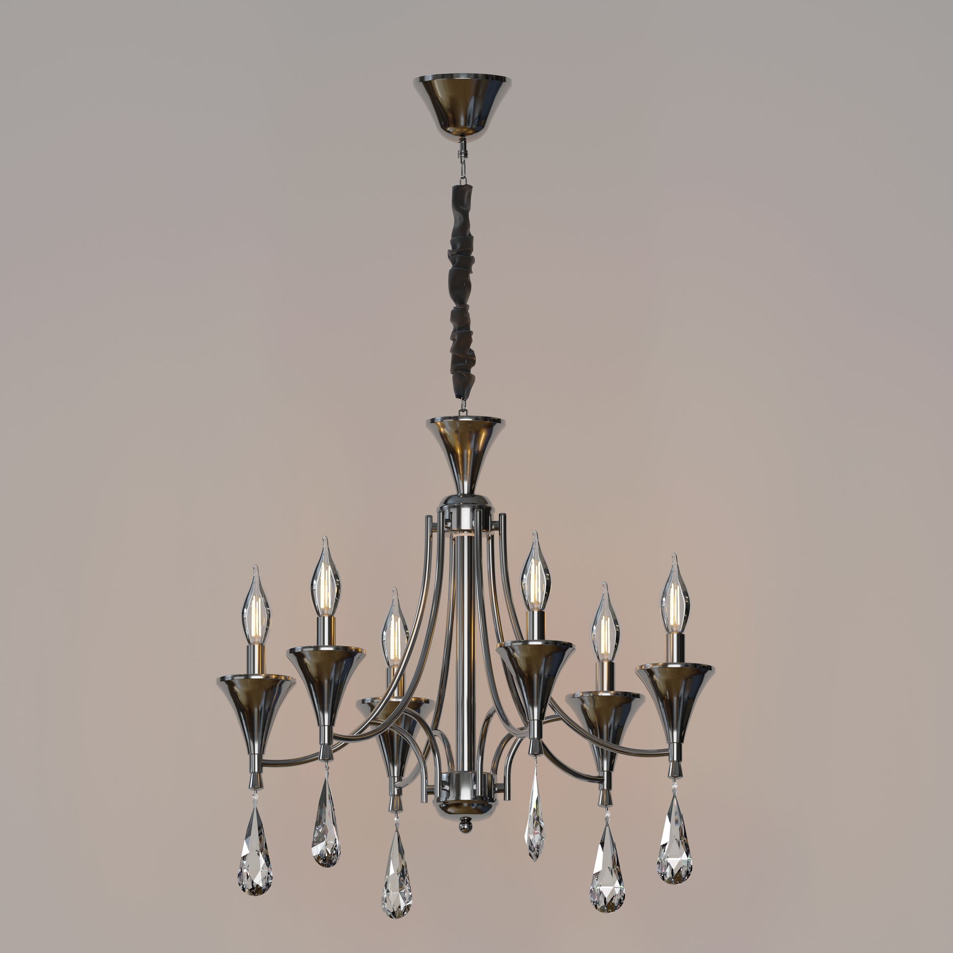 Candle Lit Chandelier