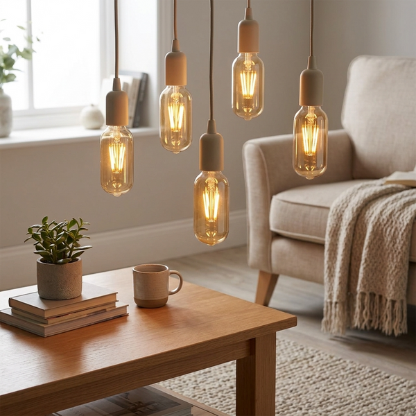 Ampoule LED B22 Vintage Filament T45 – Culot Baïonnette Dimmable