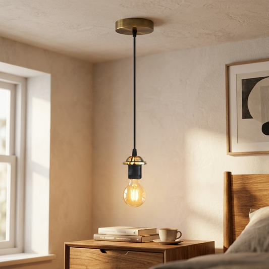 LEDSone Suspension Luminaire Kit Métal E27 - Câble Réglable 95cm~1535