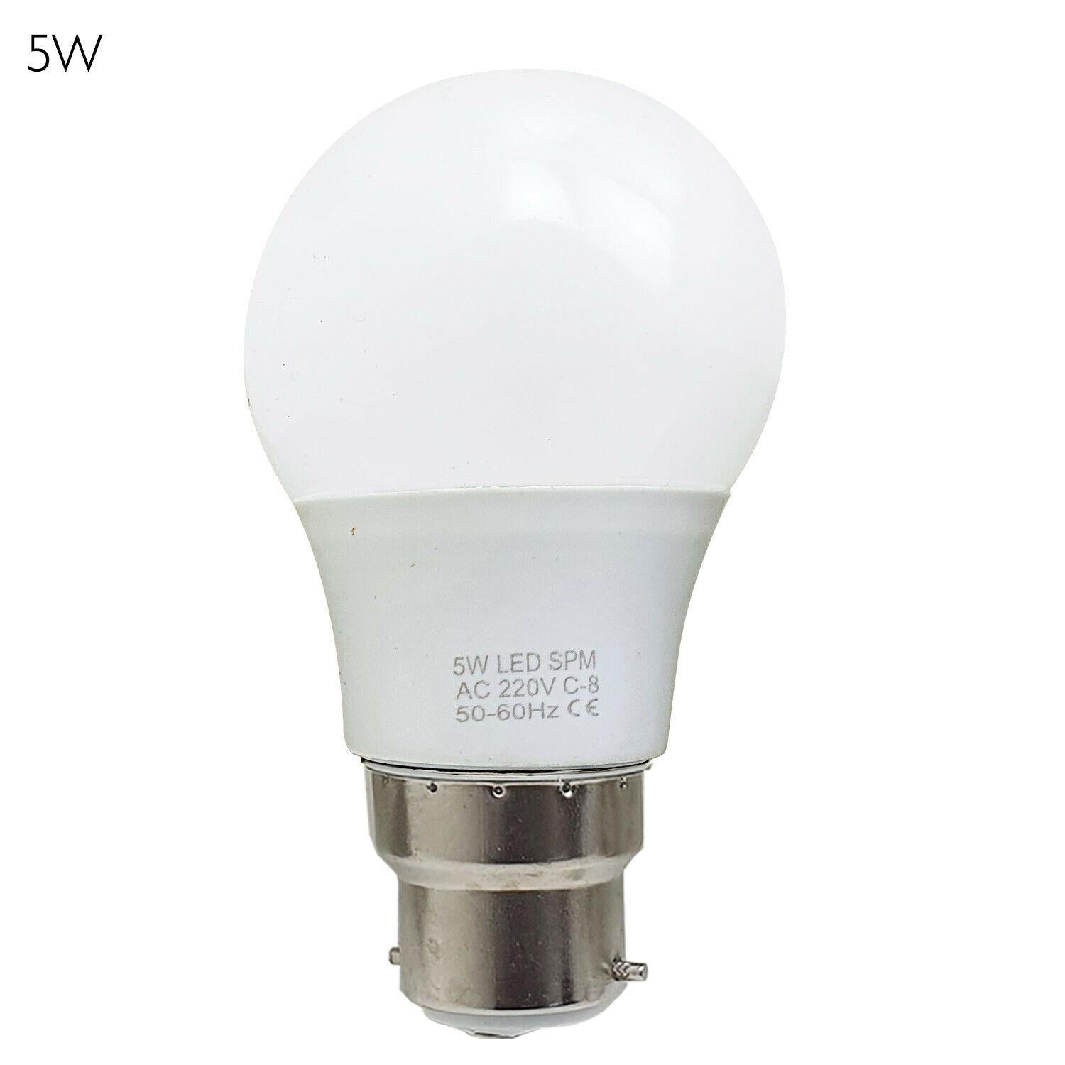 3 X LED Lamp 3W-25W B22 E27 GLS Light Bulbs Cool White A+ Lighting~1440 - LEDSone UK Ltd