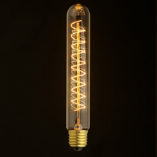 Ampoule de lampe en spirale à filament antique T185 E27 60W ~ 1668