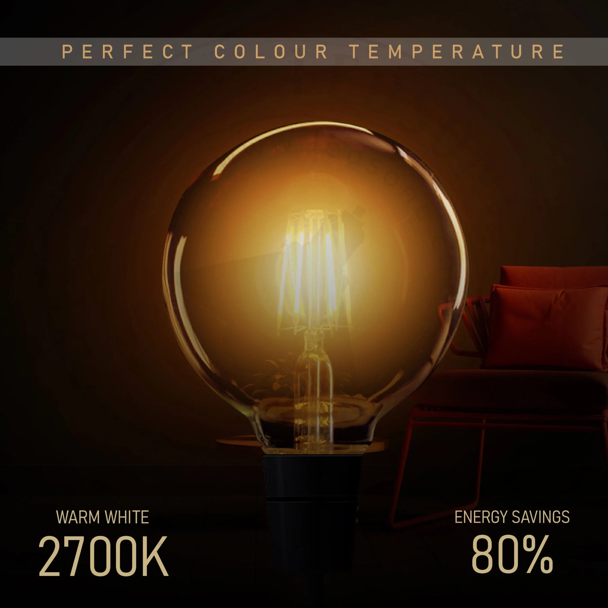 ampoule filament LED 8W 