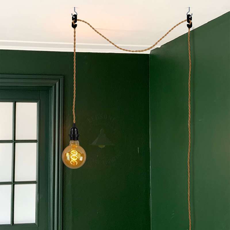 Plug In Pendant Light with On/Off Switch